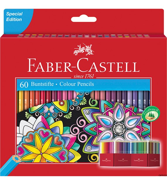 Kredki ZAMEK 60kol 111260FC FABER CASTELL