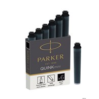 Naboje z Atramentem QUINK - MINI czarny 1950407 PARKER