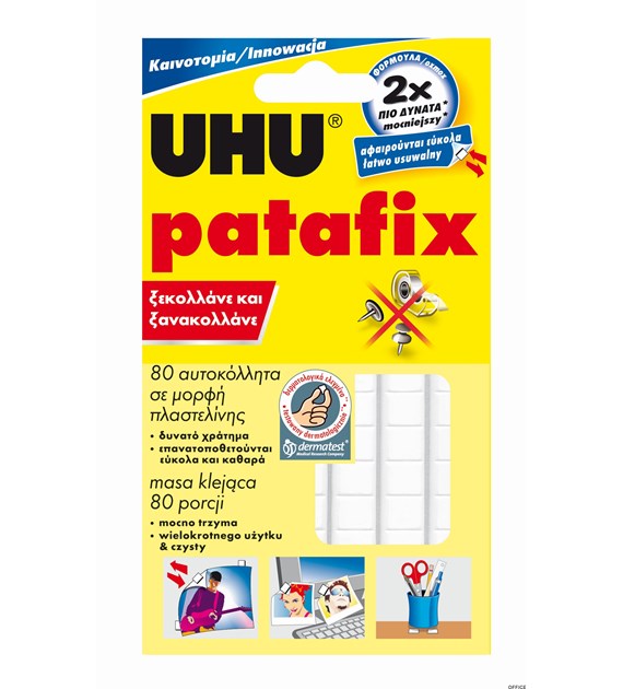 Masa samoprzylepna PATAFIX 50g UHU 43500 (80kwadratów)