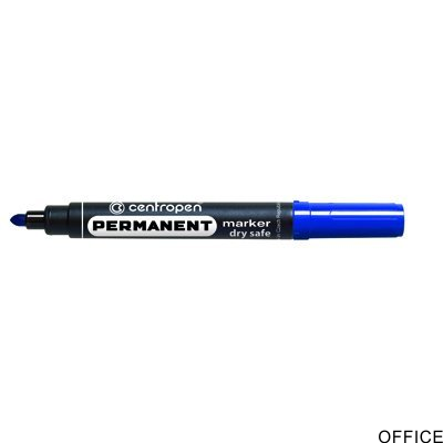 Marker 8810/8510 niebieski okrągły DRY SAFE niewysychający CENTROPEN