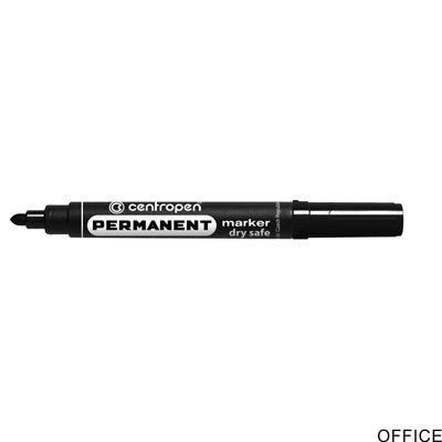 Marker 8810/8510 czarny okrągły DRY SAFE niewysychający CENTROPEN