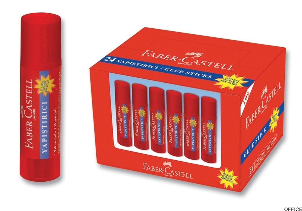 Klej w sztyfcie 20g   FC179520 D/24 FABER-CASTELL
