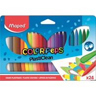 Kredki plastikowe Colorpeps 24 kolorów 862013 MAPED