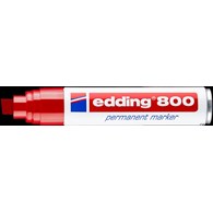 Marker E-800 EDDING czerwony końcówka ścięta 12 mm (X)