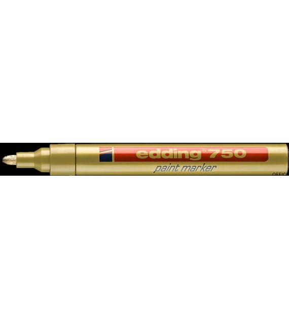 Marker lakierowy 2-4mm 750 złoty EDDING