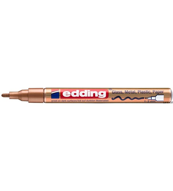 Marker lak.1-2mm 751-55 miedziany EDDING