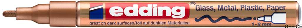 Marker lak.1-2mm 751-55 miedziany EDDING