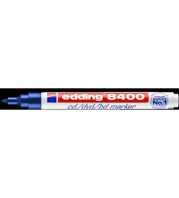 Marker EDDING 8400 do CD niebieski (X)