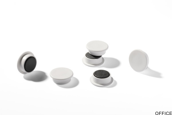 Magnesy do tablic, 21 mm Biały 475202 DURABLE