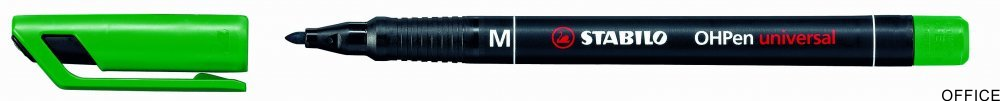 Foliopis STABILO OHPen niezmywalny 1.0mm zielony 843/36
