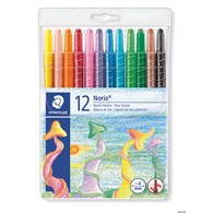 Twistery woskowe Noris Club, 12 kol. w etui, Staedtler S 221 NWP12