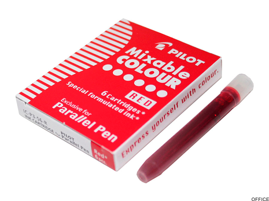 Naboje PARALLEL czerwone IC-P3-S6-R PILOT