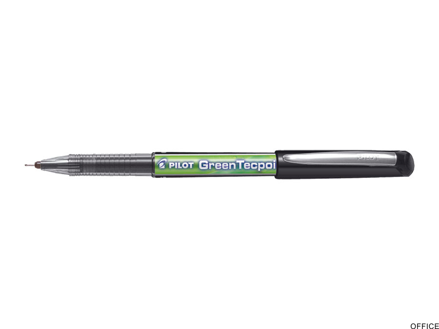 Cienkopis kulkowy GREENTECPOINT BG czarny BX-GR5-B-BG PILOT