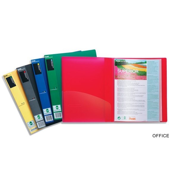 Album ofertowy SUPERIOR, 20 kieszeni czerwony DCF142-B PENTEL