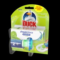 Kostka do WC DUCK FRESH 2xDISCS LIME - żelowe krążki *66169