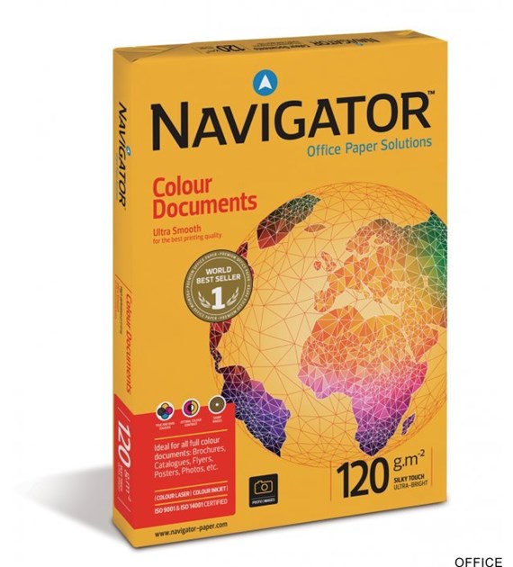 Papier xero A4 120g NAVIGATOR Colour Documents