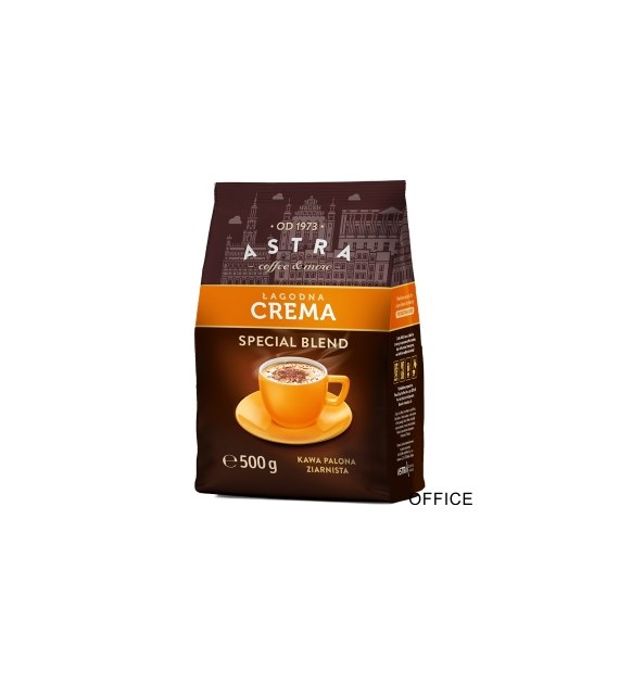 Kawa ASTRA ŁAGODNA CREMA 500g ziarnista