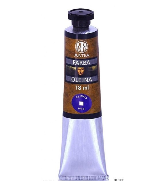 Farba olejna Astra tuba 18ml - ultramaryna fioletowa, 83410965