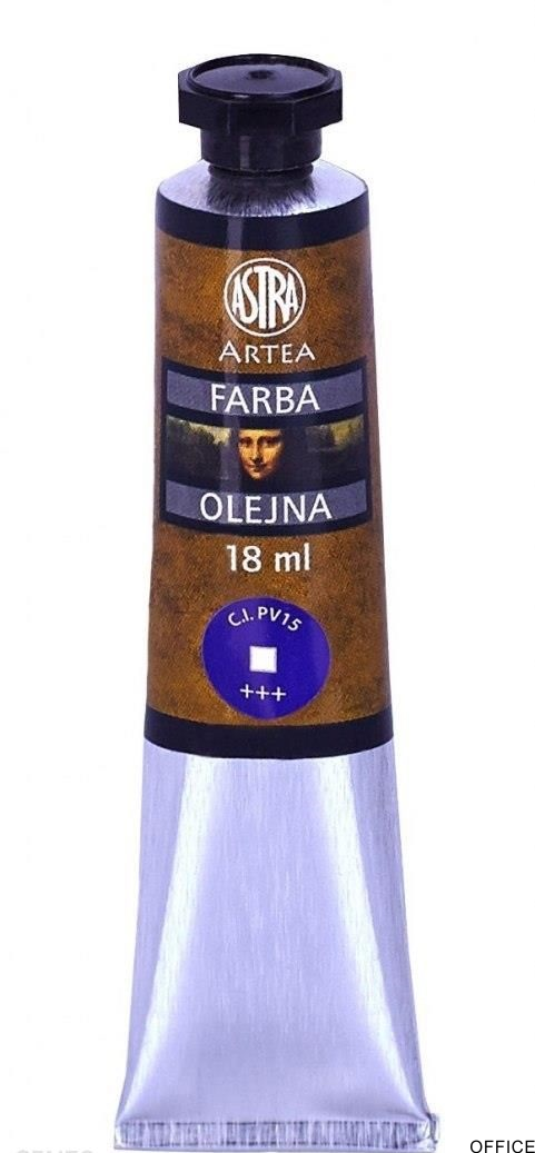 Farba olejna Astra tuba 18ml - ultramaryna fioletowa, 83410965