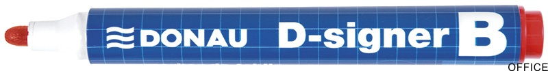 Marker sucho.D-SIGNER B czerwo ny okr.7372001-04PL DONAU (X)