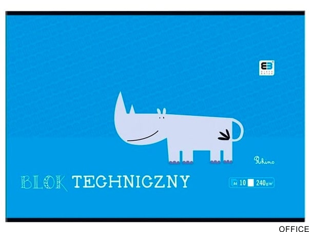 Blok techniczny A4  B&B KIDS 6906 INTERDRUK