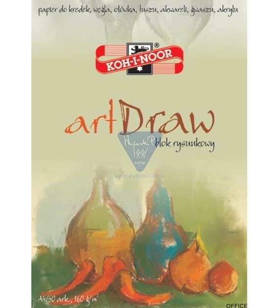 Blok rysunkowy ART DRAW A3 30 arkuszy 150g KOH I NOOR BLO-RYA3AR (X)