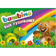 Blok rysunkowy BAMBINO A4 20kartek UNIPAP *1574