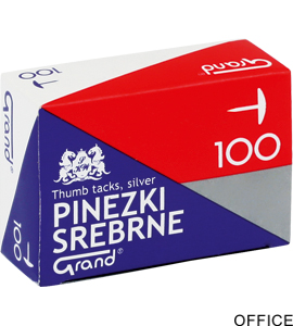 Pinezka srebrna S100(10) GRAND 110-1391