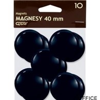 Magnes 40mm GRAND, czarny, 10 szt 130-1700