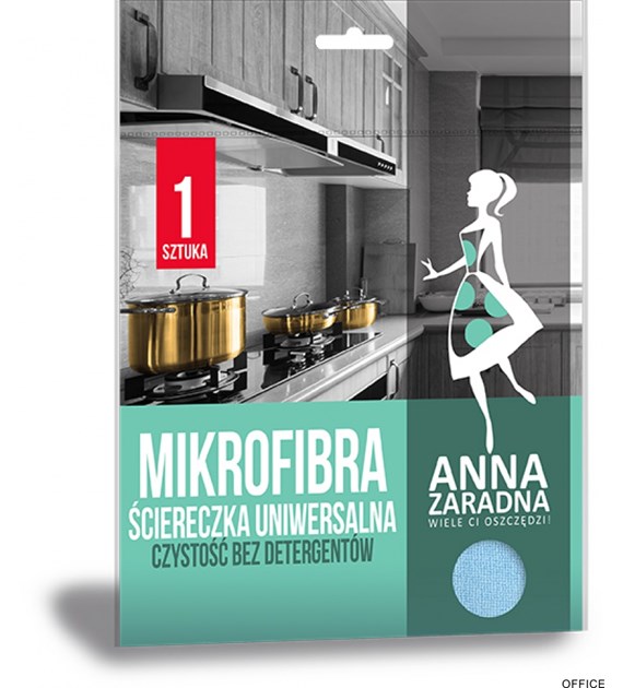 Ściereczka z mikrofibry uniwersalna ANNA ZARADNA PS-2626