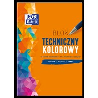 Blok techniczny OXFORD A3 10k 225G kolor 400093234