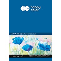 Blok akwarelowy, ART, A4, 10 ark, 250g, Happy Color HA 3725 2030-A10