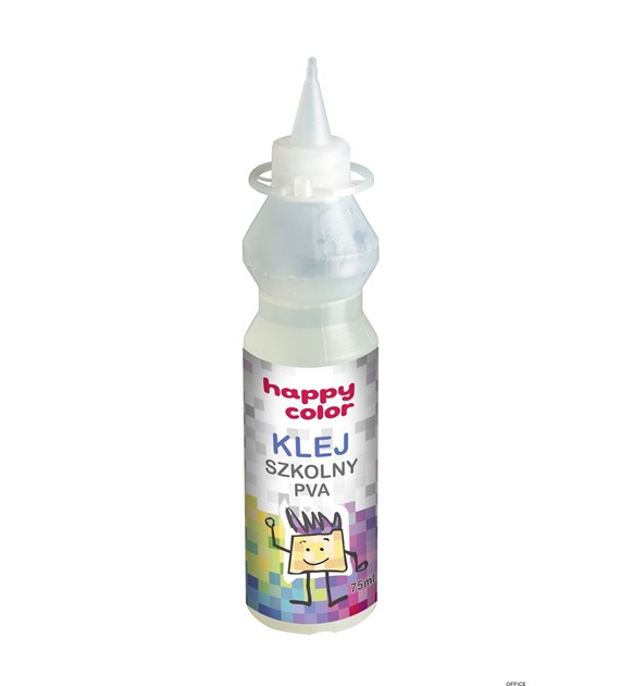 (WYCOFANE)Klej wodny, uniwersa.75ml butelka HA 3450 0075 Happy Color