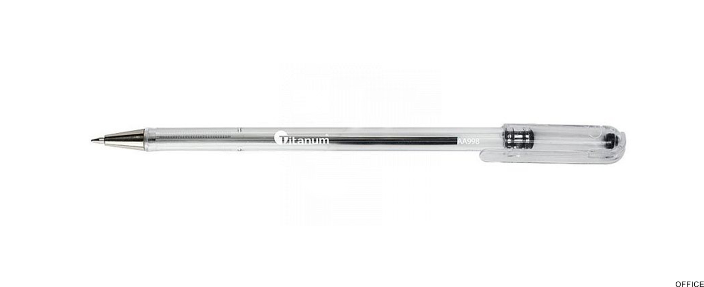 Długopis czarny AA998 TITANUM 68971