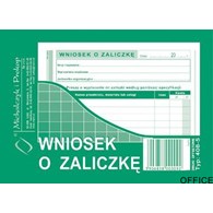 408-5 Wniosek o zaliczkę MICHALCZYK&PROKOP A6 40 kartek