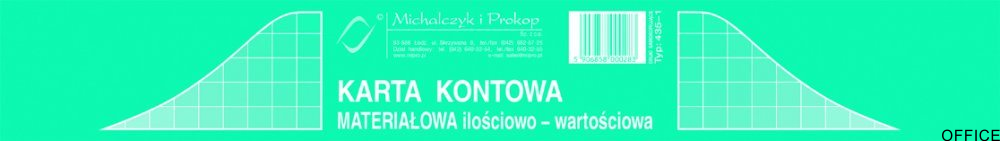 435-1 Karta kontowa iloś-warA4 MICHALCZYK (X)