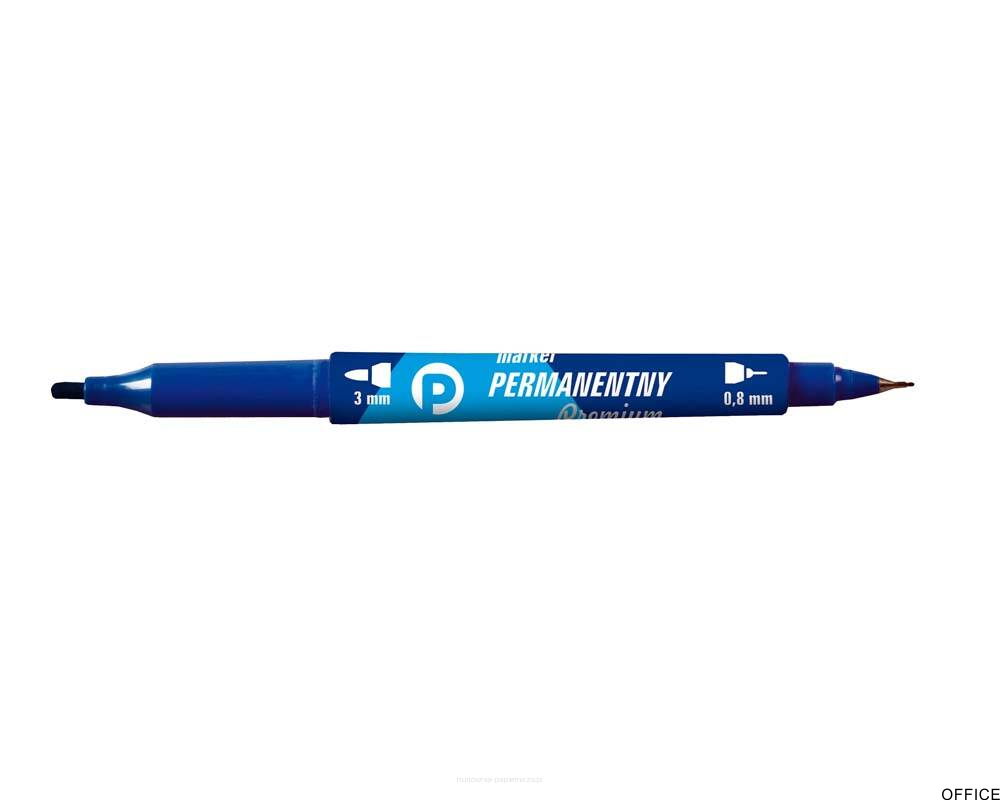 Marker per.kon.okr/fib.niebies KM501-N2 TETIS dwust.3mm/0.8mm