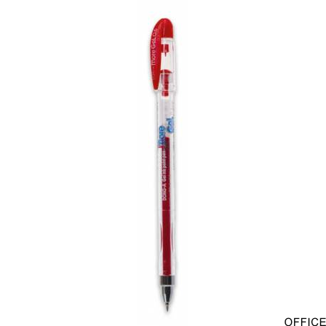 Długopis żelowy MORE GEL czerwony TT5577