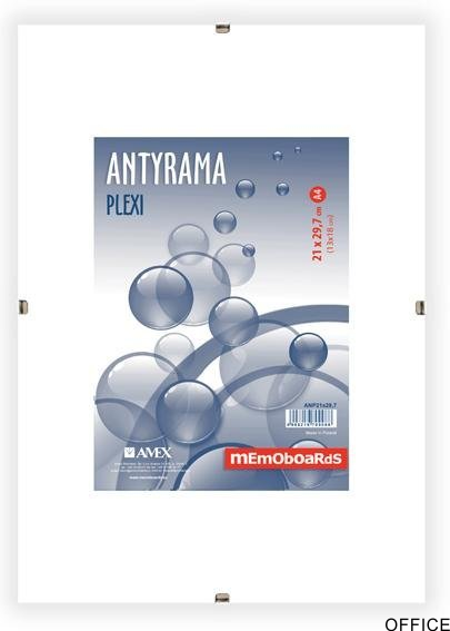 Antyrama plexi 300x400mm MEMOBOARDS ANP30x40