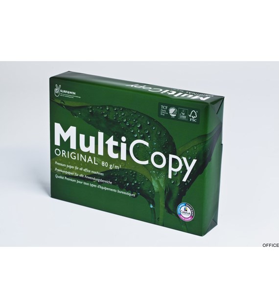 Papier MULTICOPY 80gr A4 klasa białości A 88010611