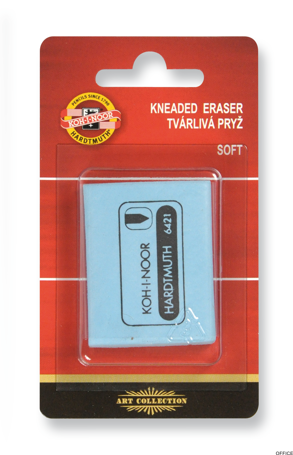 Gumka CHLEBOWA 6421 na blistrze  KOH-I-NOOR 6421018004BL