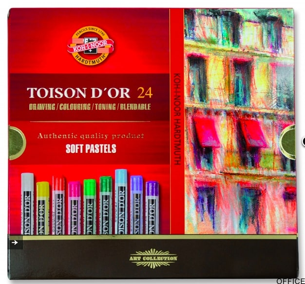 Kredki pastele suche 18kol KOH I NOOR *8513