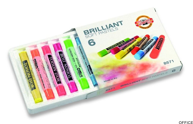 Kredki past.suche 6k 8571 fluo KOH I NOOR