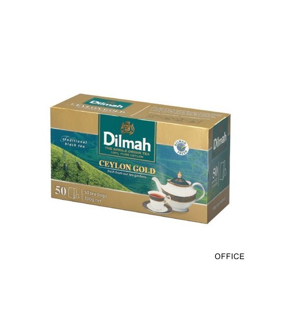 Herbata DILMAH CEYLON GOLD czarna 50t*2g