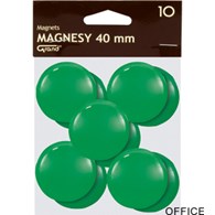 Magnesy 40mm GRAND zielone   (10)^ 130-1703