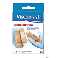 Zestaw plastrów VISCOPLAST, wodoodporne, 12szt. UU001624731