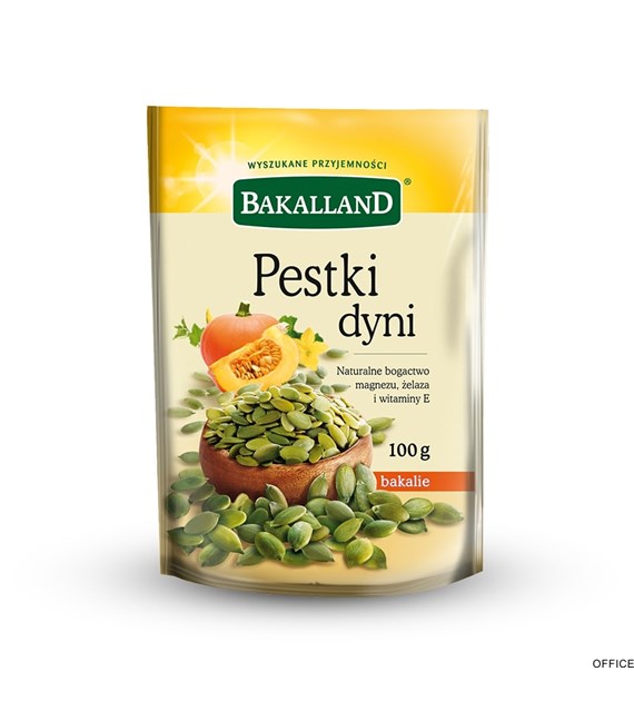 Pestki dyni łuskane 100g BAKALLAND