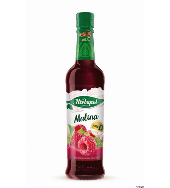 Syrop HERBAPOL Owocowa Spiżarnia malina 420ml