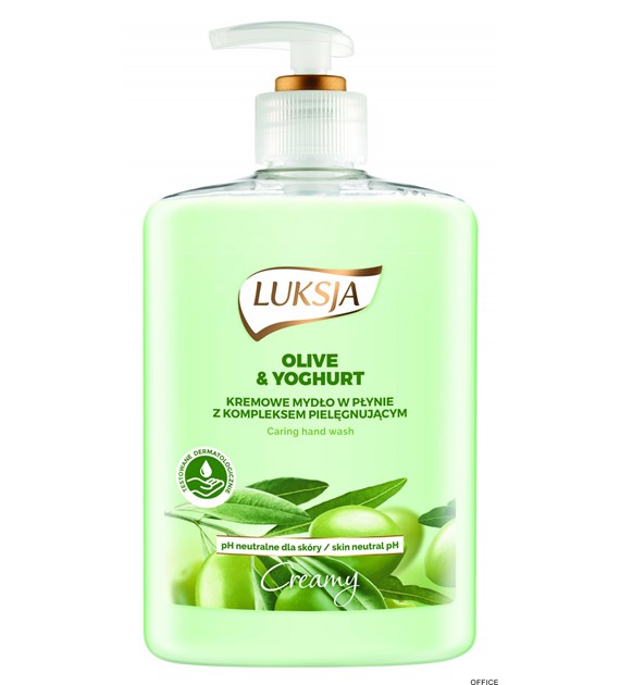 LUKSJA Mydło w płynie z dozownikiem 500 ml OLIVE&YOGHURT  8902