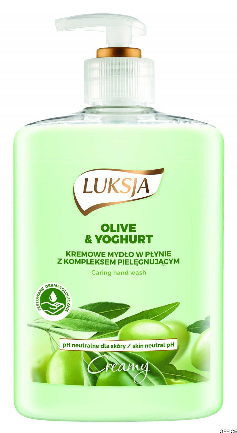 LUKSJA Mydło w płynie z dozownikiem 500 ml OLIVE&YOGHURT  8902